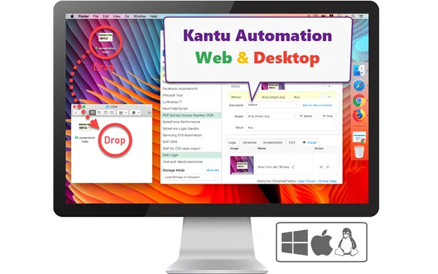 Desktop Automation, also known as Robotic Process Automation (RPA)