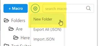 his release adds folder support