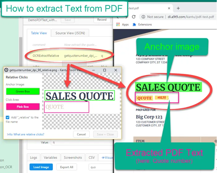 How to extract text from PDF