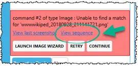 Debug help: View the sequence of screenshots that SeeShell saw/used during macro replay